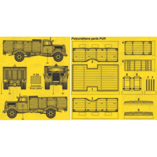 Opel Blitz Tall Body - CMK 1/35