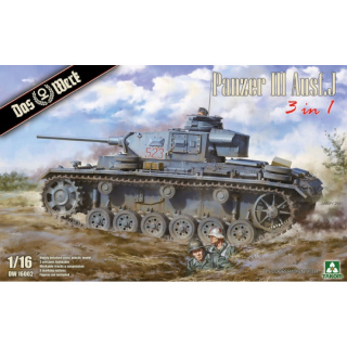 Panzer III Ausf.J 3in1 - Das Werk 1/16