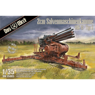 2cm Salvenmaschinenkanone SMK 18 Typ 2 - Das Werk 1/35