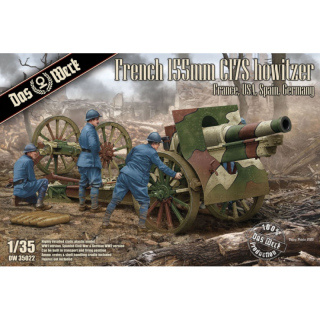 French 155mm C17S Howitzer - Das Werk 1/35