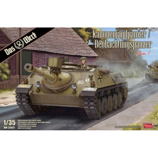 Kanonenjagdpanzer / Beobachtungspanzer 2in1 - Das Werk 1/35