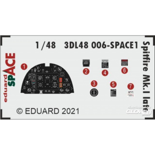 Spitfire Mk.I late SPACE 1/48 for EDUARD