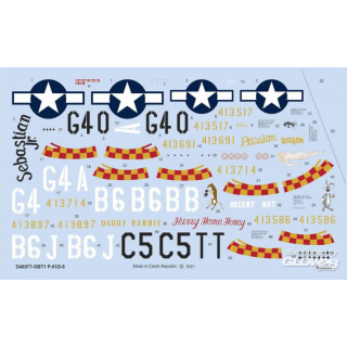 P-51D-5 357th FG 1/48 for EDUARD