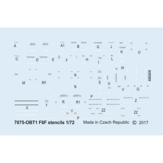 F6F Stencils - 1/72