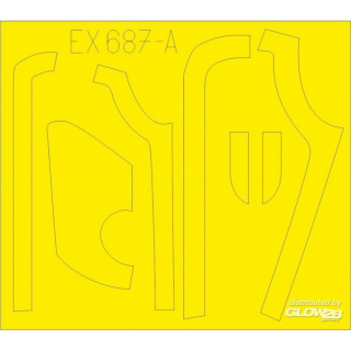 B-17G antiglare panels (DL & BO production) for HKM