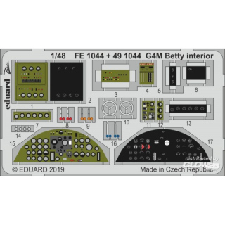 G4M Betty interior for Tamiya