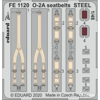 O-2A seatbelts STEEL for ICM