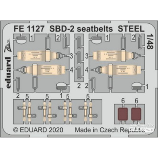 SBD-2 seatbelts STEEL for Academy