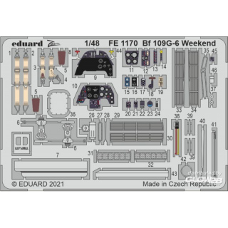 Bf 109G-6 Weekend 1/48 for EDUARD