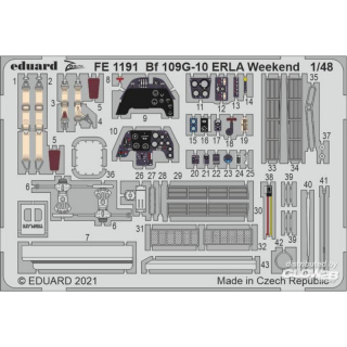 Bf 109G-10 ERLA Weekend 1/48 for EDUARD