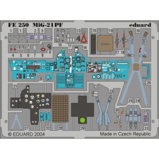 MiG-21 PF - Detailset 1/48