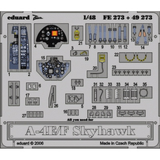 A-4E/F Skyhawk - Detailset 1/48