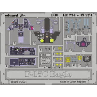 F-15C Eagle - Detailset 1/48