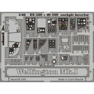 Wellington Mk.I - Cockpit Interior 1/48