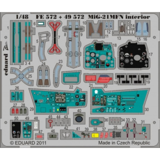 MiG-21 MFN - Interior 1/48