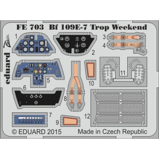 Messerschmitt Bf 109E-7 Trop (Weekend) - 1/48