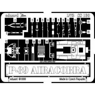 P-39 Airacobra - Detailset 1/72