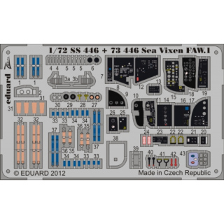 Sea Vixen FAW.1 - Interior 1/72