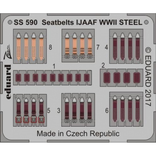 Seatbelts IJAAF WWII STEEL - 1/72