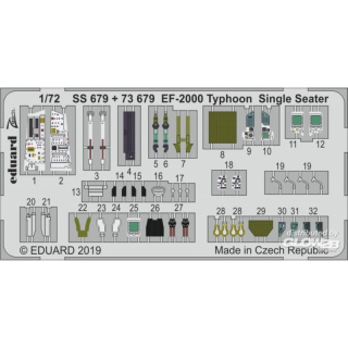 EF-2000 Typhoon Single Seater for Revell