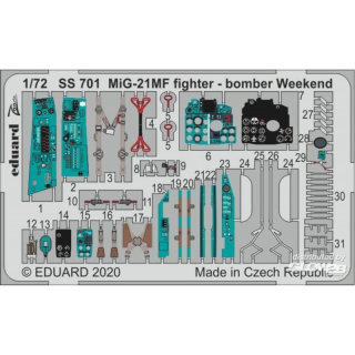 MiG-21MF fighter-bomber Weekend for Eduard