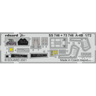 A-4B 1/72 for FUJIMI / HOBBY 2000