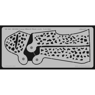 Messerschmitt Bf 109 E - Large Blotch Mask-etch 1/48