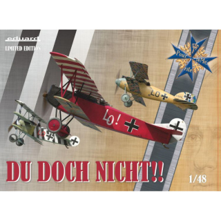 DU DOCH NICHT!! - Albatros D.V, Fokker Dr.I & D.VII - Eduard 1/48