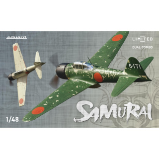 SAMURAI - A6M3 Zero Type 22, 22a, 32 (Dual Combo) - Eduard 1/48