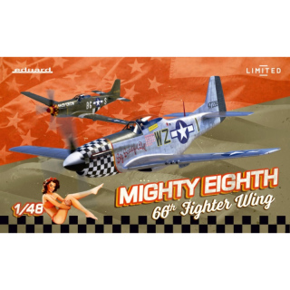 MIGHTY EIGHTH 66th Fighter Wing (P-51D Mustang) - Eduard 1/48