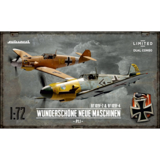 Wunderschöne neue Maschinen Pt.1 (Bf 109F-2 & Bf 109F-4) Dual Combo - Eduard 1/72