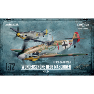 Wunderschne neue Maschinen Pt.2 (Bf 109G-2 & Bf 109G-4) Dual Combo - Eduard 1/72