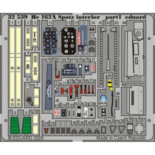 Heinkel He-162 A Spatz - Interior 1/32
