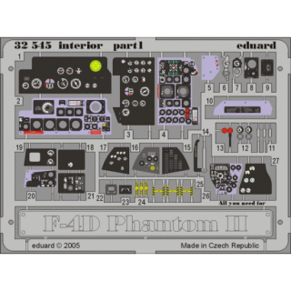 F-4D Phantom II - Interior 1/32
