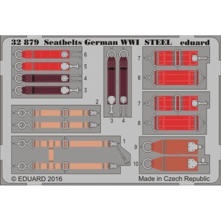 Seatbelts German WWI STEEL - 1/32