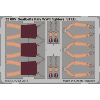 Seatbelts Italy WWII Fighters STEEL - 1/32
