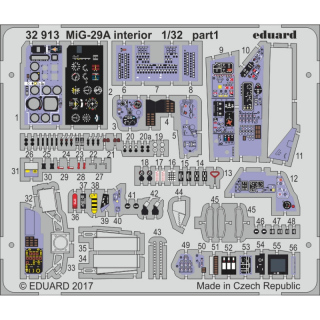 MiG-29A interior - 1/32