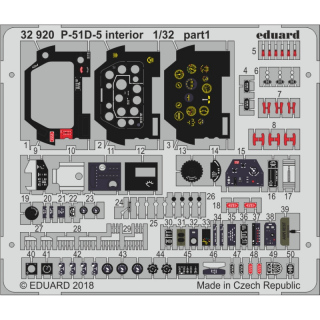 P-51D-5 interior - 1/32