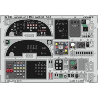 Lancaster B Mk.I cockpit - 1/32