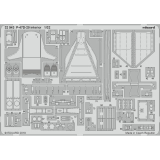 P-47D-20 interior - 1/32