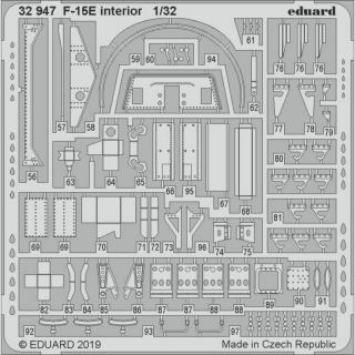 F-15E interior - 1/32