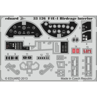 F4U-1 Birdcage - Interior 1/32