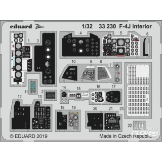 F-4J interior for Tamiya