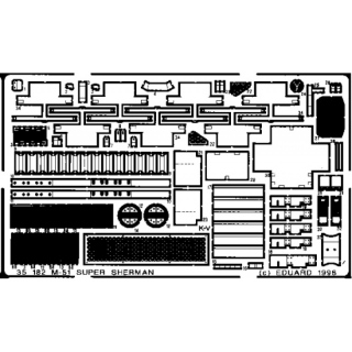 M51 Super Sherman - Detailset 1/35