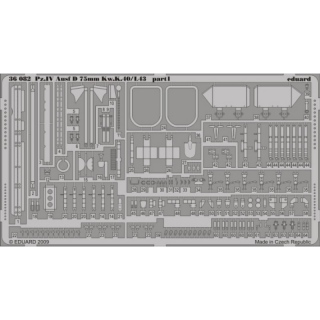 Panzer IV Ausf. D mit 7,5cm KwK 40/L43 - Detailset 1/35