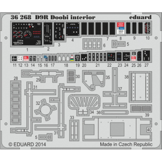 D9R Doobi Bulldozer Interior - colour - 1/35