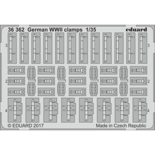 German WWII clamps - 1/35
