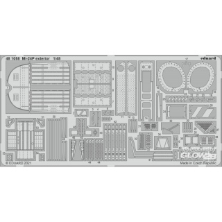 Mi-24P exterior 1/48 for ZVEZDA