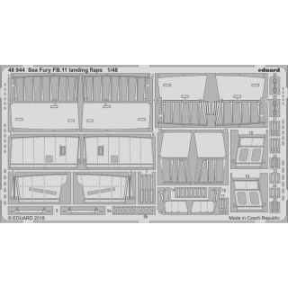 Sea Fury FB.11 landing flaps - 1/48