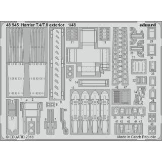 Harrier T.4/T.8 exterior - 1/48